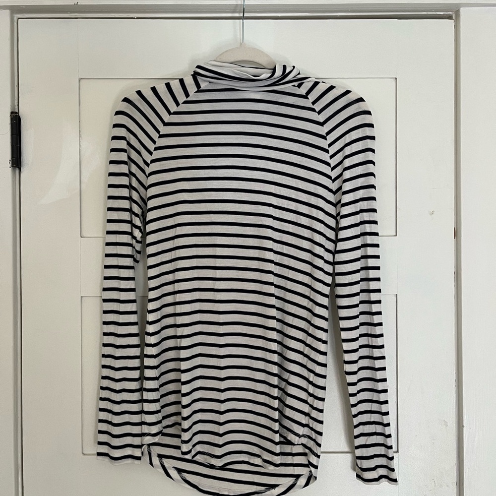 Old Navy Striped Turtleneck